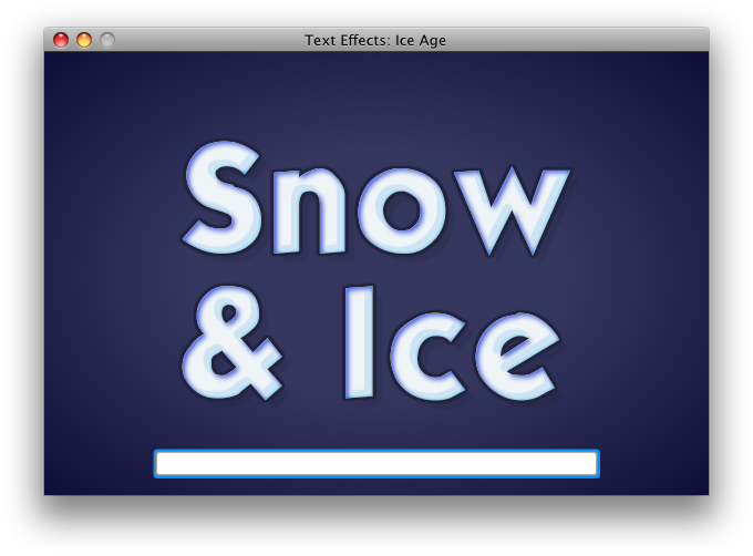 Snow & Ice