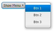 A MenuButton with OpenVertically set to false