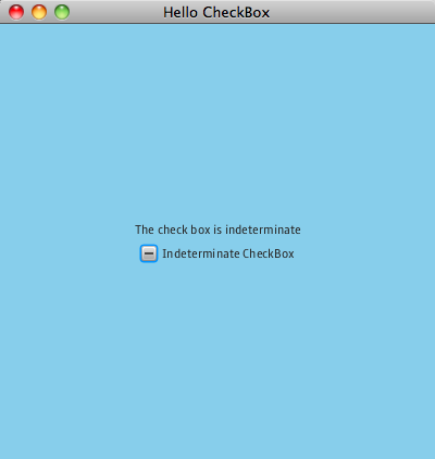 IndeterminateCheckBox