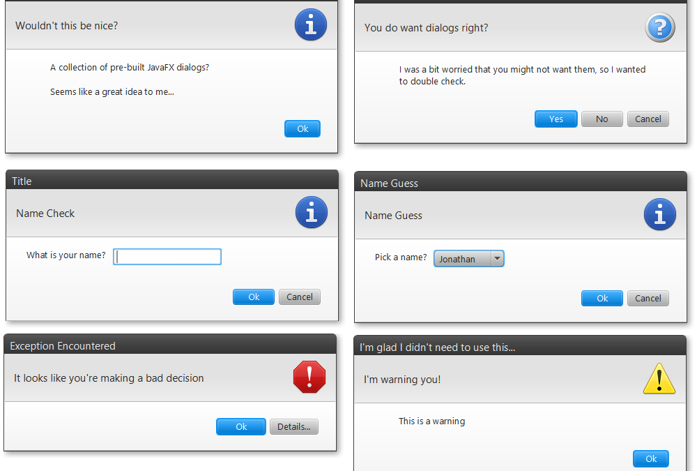 Announcing the JavaFX UI controls sandbox