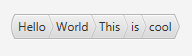 The BreadCrumbBar UI control.